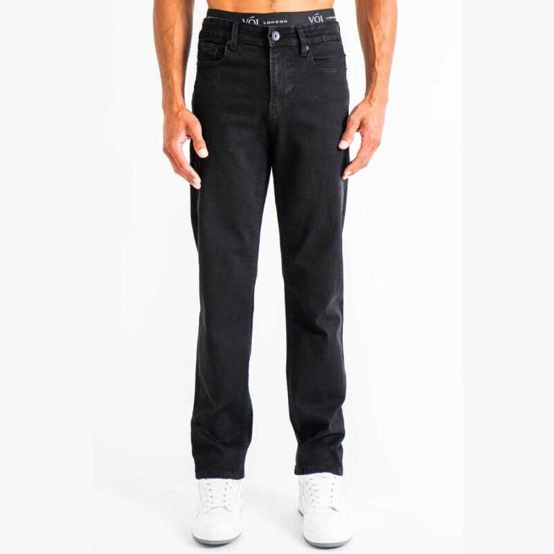 Howland Straight Fit Jeans - Black