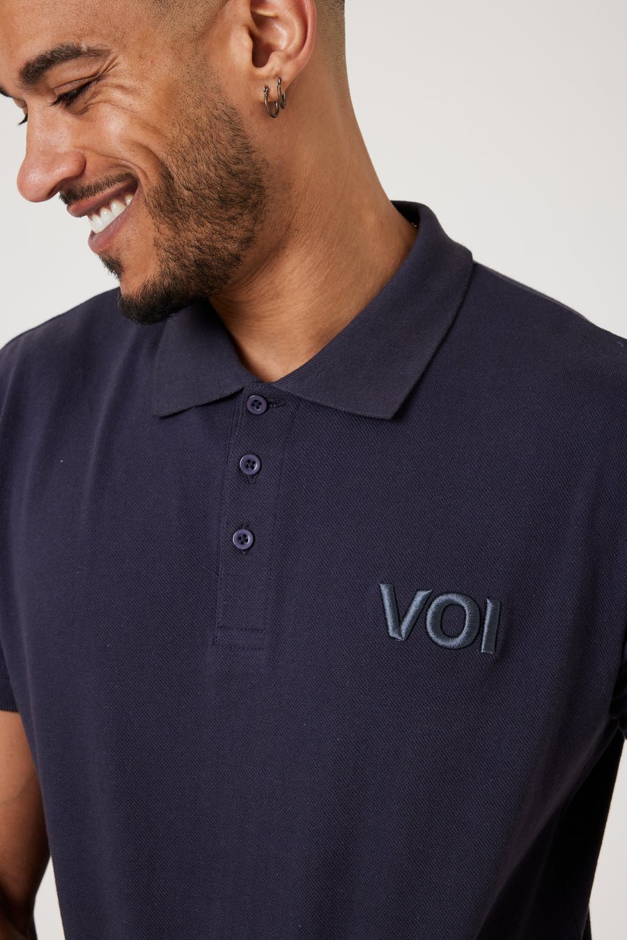 Buxton Street Polo & Shorts Set - Navy - Image 4