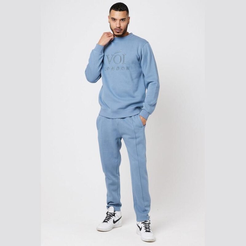 Homerton Sweatshirt & Jogger Set - Stormy Grey