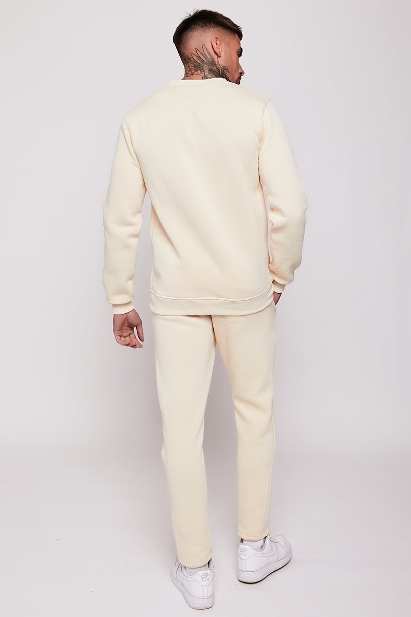 Homerton Sweatshirt & Jogger Set - Cream - Image 4